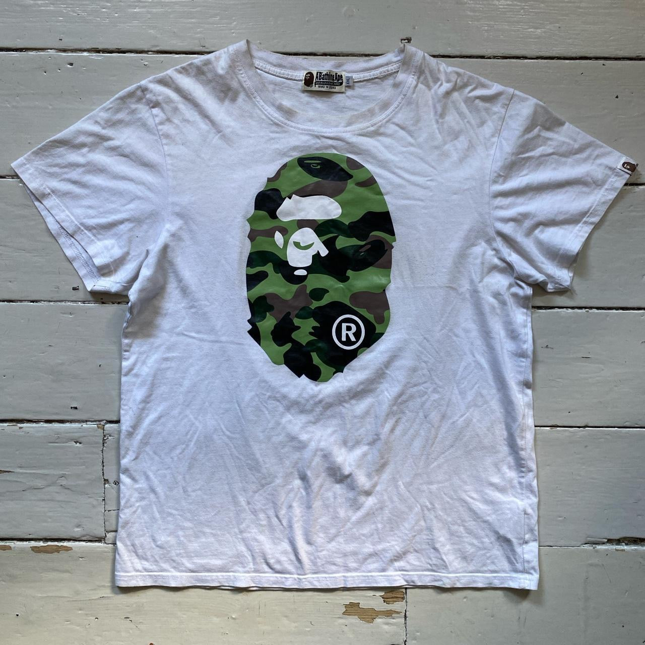 Bape Camouflafe Ape T Shirt (XXL)